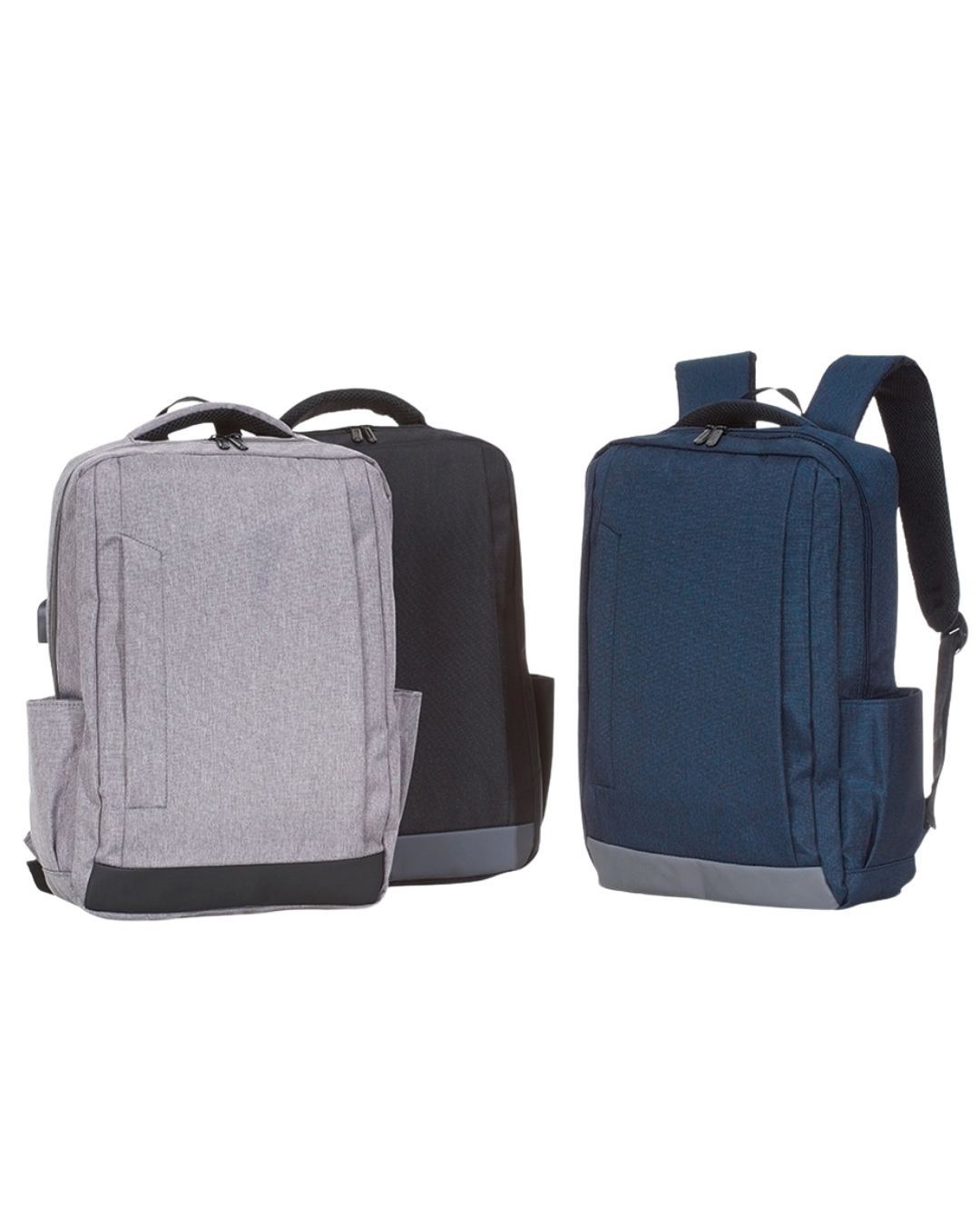 Mochila de Nylon USB 21L — mochila personalizada para empresas